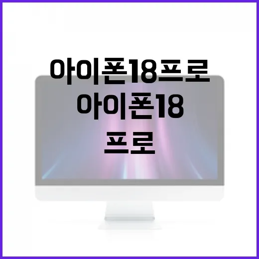아이폰18프로, 제대로 활용하는 방법 - 요약