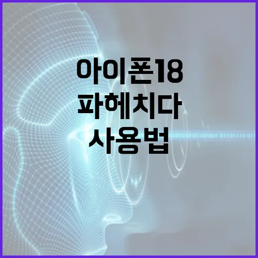 아이폰18, 그 매력과 사용법을 파헤치다 - 요약
