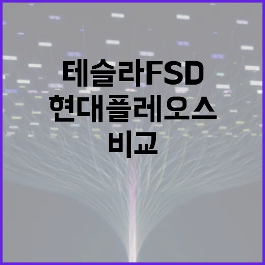 테슬라 FSD와 현대 플레오스, 자율주행의 미래를 비교하다 - 요약