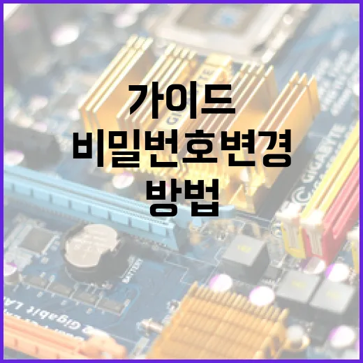 티빙 비밀번호 변경하는 방법: 쉬운 가이드 - 요약