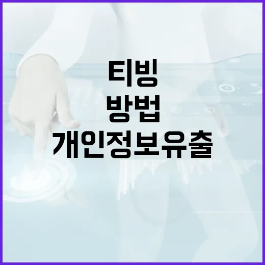 티빙 개인정보 유출 대처법: 안전하게 보호하는 방법 - 요약