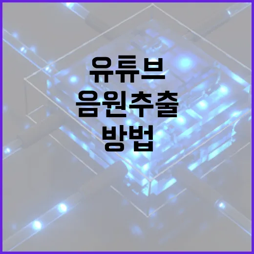 유튜브에서 음원 추출하는 방법, 이렇게 하세요! - 요약