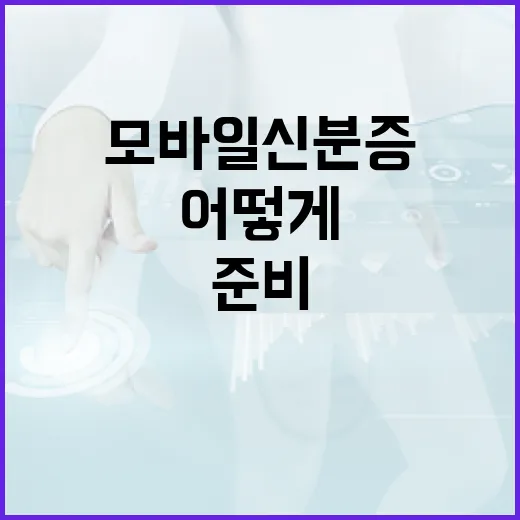 모바일 신분증, 어떻게 준비하고 사용할까? - 요약