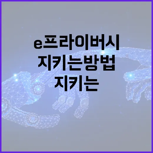 e프라이버시를 지키는 방법: 쉬운 실천부터 시작하기 - 요약
