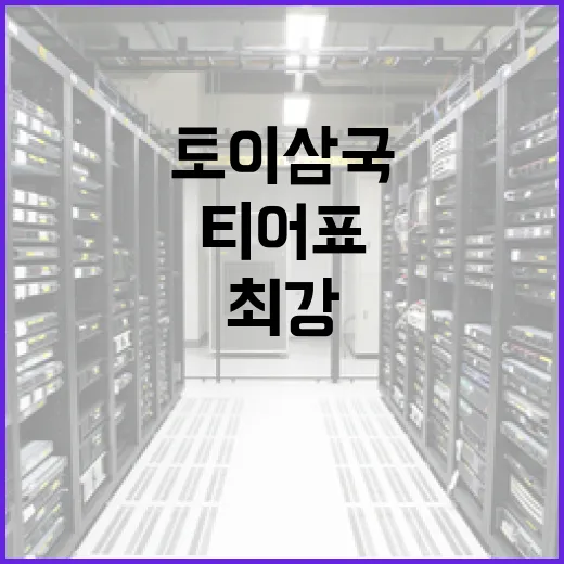 토이삼국: 최강 티어표와 전략 가이드 - 요약
