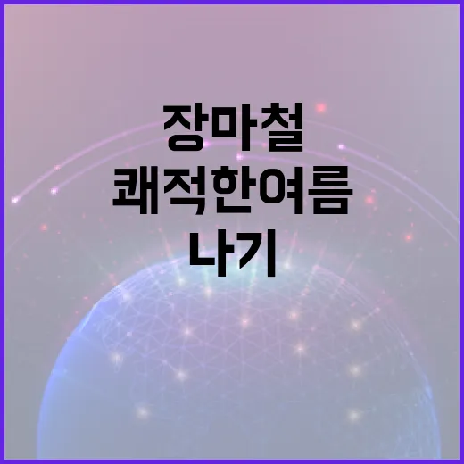장마철 대비하는 방법: 쾌적한 여름나기 - 요약