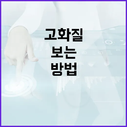 치지직, 고화질로 보는 방법, 이렇게 하면 됩니다! - 요약