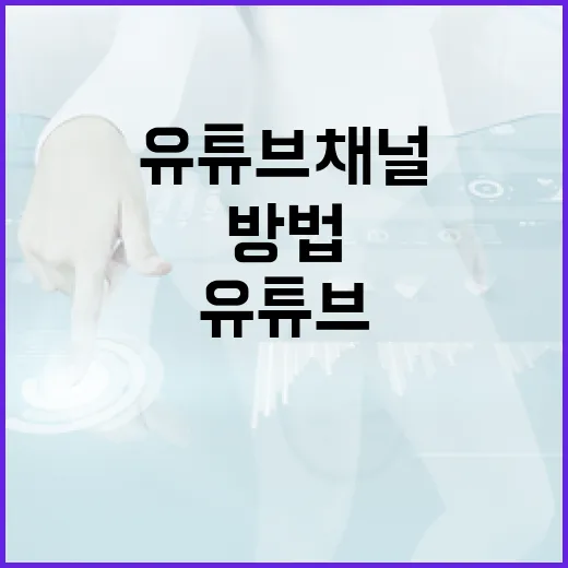 유튜브 채널을 처음 키우려면 이렇게 시작하는 방법 - 요약