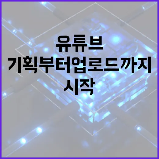 초보자를 위한 유튜브 채널 키우는 방법: 기획부터 업로드까지 이렇게 시작하세요 - 요약