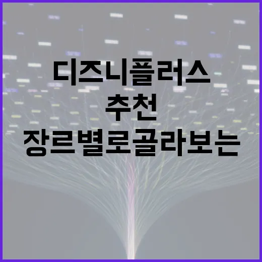 디즈니플러스추천 실패 줄이는 방법: 장르별로 골라 보는 순서 - 요약