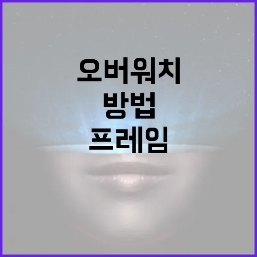 오버워치 끊김 줄이고 프레임 안정화하는 방법, 체감 위주 세팅 - 요약