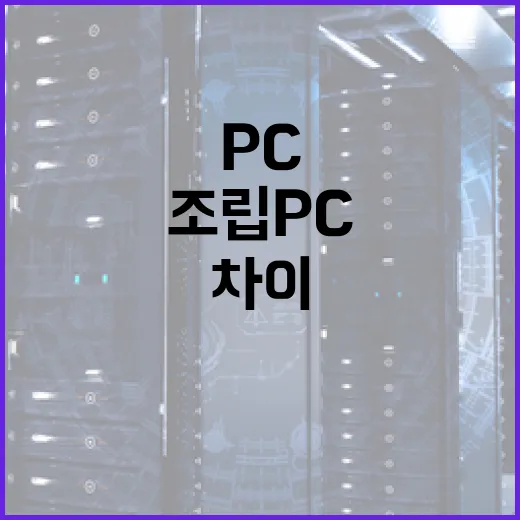 조립PC 처음 맞추는 방법, 체감 차이 나는 부품부터 고르는 법 - 요약