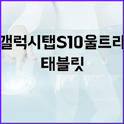 갤럭시탭S10울트라를 PC 작업용 태블릿으로 세팅하는 방법 - 요약