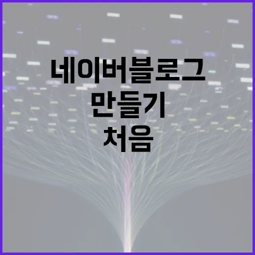 네이버블로그만들기 처음이라면 이렇게 세팅하면 덜 헤맵니다 - 요약
