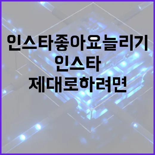 인스타좋아요늘리기 제대로 하려면 이렇게 세팅하면 됩니다 - 요약