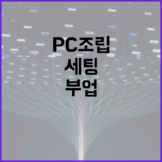 블로그부업 시작하는 방법, PC 조립하듯 세팅부터 잡아야 오래 갑니다 - 요약