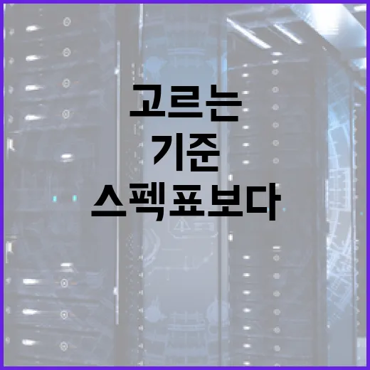 게임용태블릿 고르는 방법, 스펙표보다 먼저 봐야 할 기준 - 요약