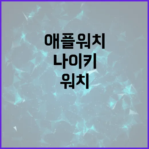 애플워치나이키 제대로 고르는 방법, 모델보다 밴드와 페이스를 먼저 보면 됩니다 - 요약
