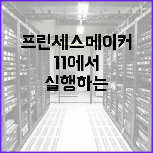프린세스 메이커를 윈도우 10·11에서 안정적으로 실행하는 방법 - 요약
