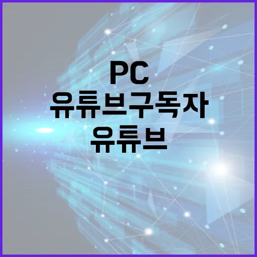 유튜브구독자 늘리려면 PC 세팅부터 이렇게 잡는 방법 - 요약