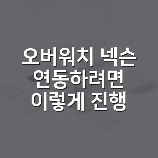 오버워치 넥슨 연동하려면 이렇게 진행하면 됩니다 - 요약