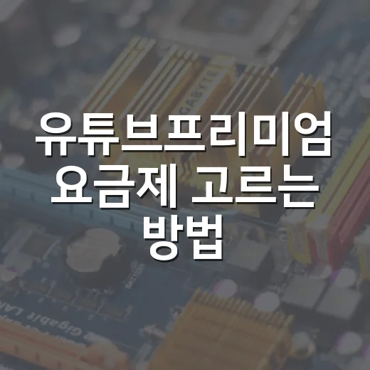 유튜브프리미엄 요금제 고르는 방법, 라이트와 일반형 차이는 이렇게 보면 됩니다 - 요약