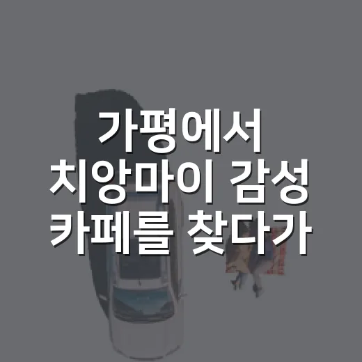 가평에서 치앙마이 감성 카페를 찾다가 카페 릴리까지 가본 이야기 - 요약