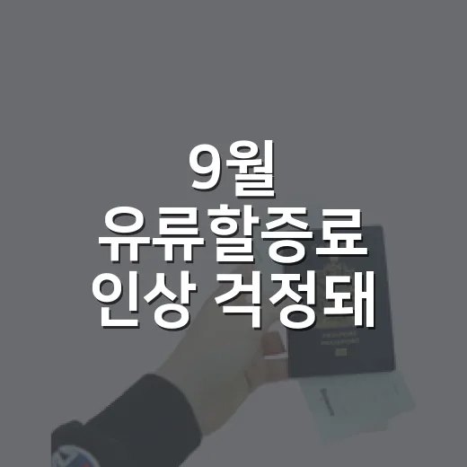 9월 유류할증료 인상 걱정돼 항공권 예약 타이밍을 다시 계산해봤더니 - 요약