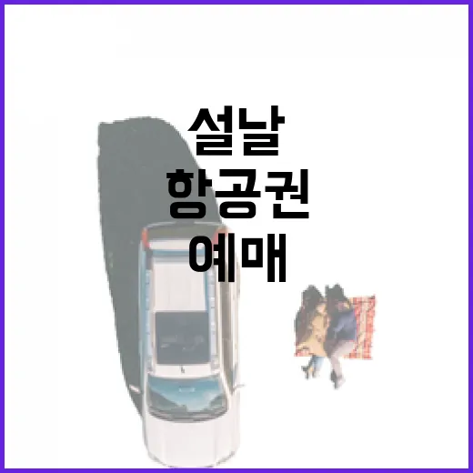 설날항공권 싸게 예매하려면 이렇게 움직이면 됩니다 - 요약