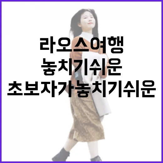 라오스여행 준비하는 방법, 초보자가 놓치기 쉬운 동선과 비용 팁 - 요약