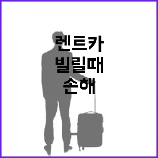 렌터카 처음 빌릴 때 손해 덜 보는 방법 - 요약