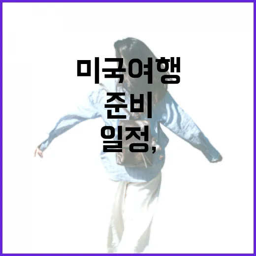 초보자를 위한 미국여행 준비하는 방법: 일정, 예산, 입국 준비까지 이렇게 하면 편해요 - 요약