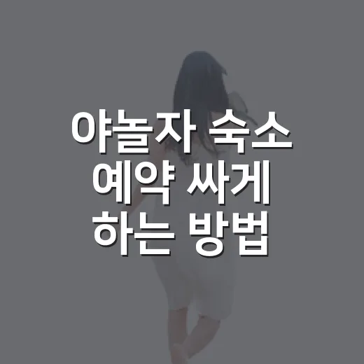 야놀자 숙소 예약 싸게 하는 방법, 쿠폰부터 취소 규정까지 챙기는 순서 - 요약
