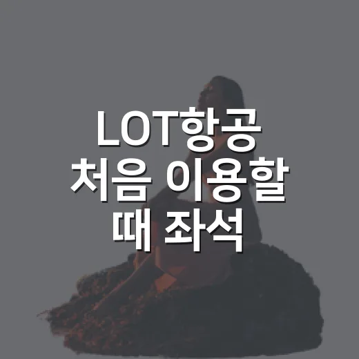 LOT항공 처음 이용할 때 좌석·수하물·환승 준비하는 방법 - 요약
