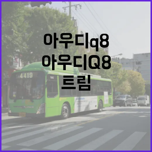 아우디Q8 고르려면 이렇게 보면 됩니다: 트림, 유지비, 실사용 포인트까지 - 요약