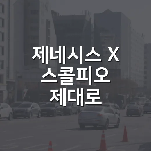 제네시스 X 스콜피오 제대로 이해하는 방법, 1,100마력 오프로더의 의미 - 요약