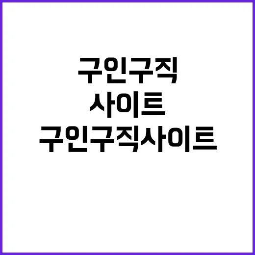 구인구직사이트 제대로 활용하는 방법, 지원율 높이려면 이렇게 시작하세요 - 요약