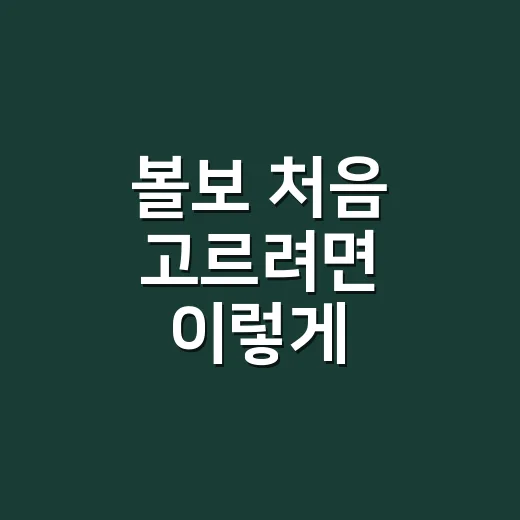 볼보 처음 고르려면 이렇게 비교하는 방법 - 요약