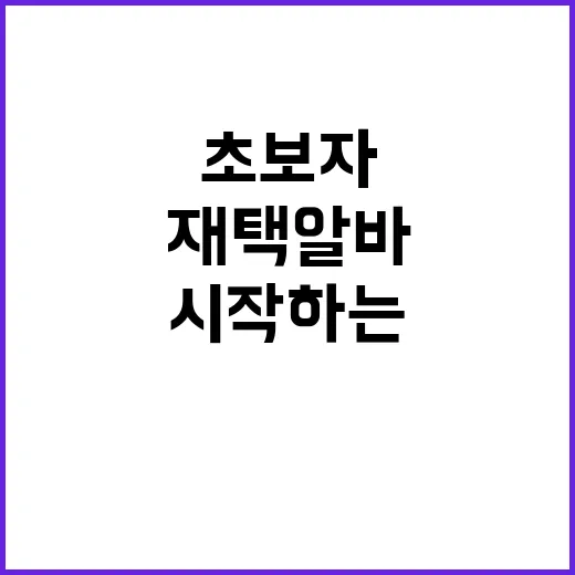 재택알바 시작하는 방법, 초보자가 먼저 확인할 것들 - 요약