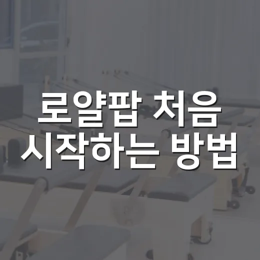 로얄팝 처음 시작하는 방법, 헷갈리는 포인트만 쉽게 잡기 - 요약