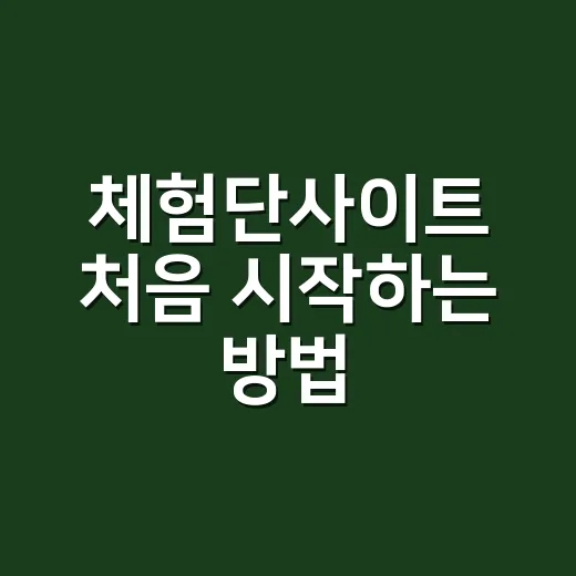 체험단사이트 처음 시작하는 방법, 신청 전 꼭 챙길 것들 - 요약