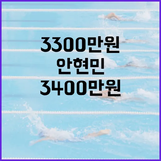 안현민과 오선우의 연봉 비교: 3300만원과 3400만원의 차이 이해하기 - 요약