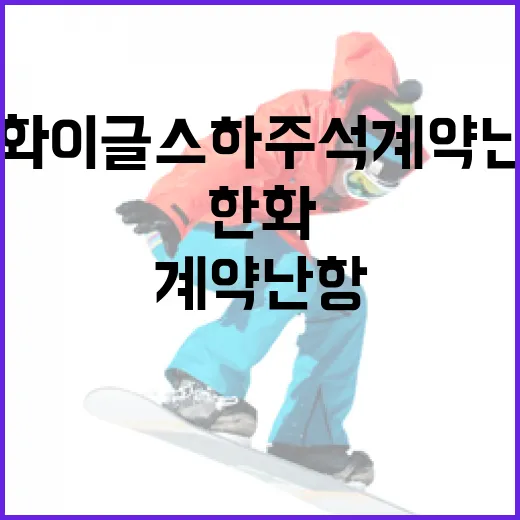 한화이글스 하주석 계약 난항을 이해하는 방법 - 요약