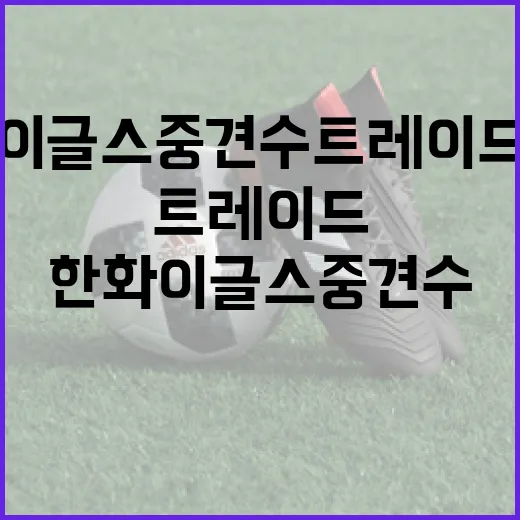 한화 이글스 중견수 트레이드 후보 알아보기 - 요약