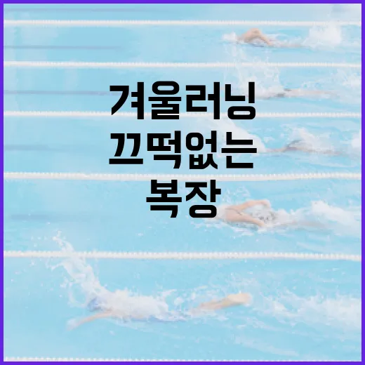 겨울 러닝, 이렇게 입어보세요: 추위에도 끄떡없는 복장 팁 - 요약