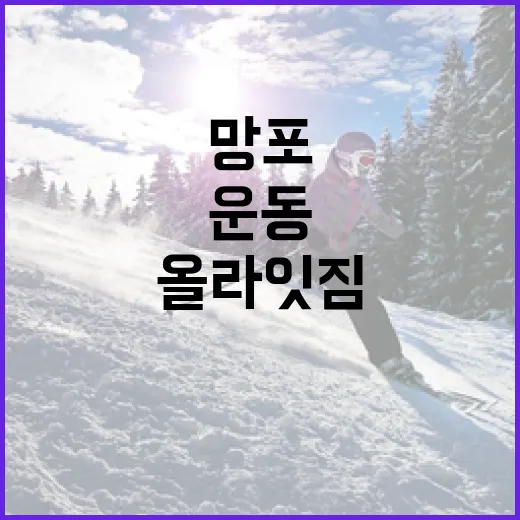 올라잇짐 망포에서 건강하게 운동하는 방법 - 요약