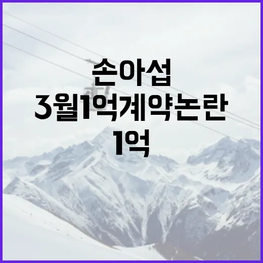 손아섭의 3월 1억 계약 논란에 대해 알아보는 방법 - 요약