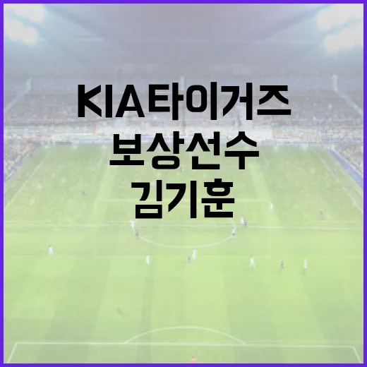 KIA 타이거즈 김기훈 보상선수에 대해 알아보는 방법