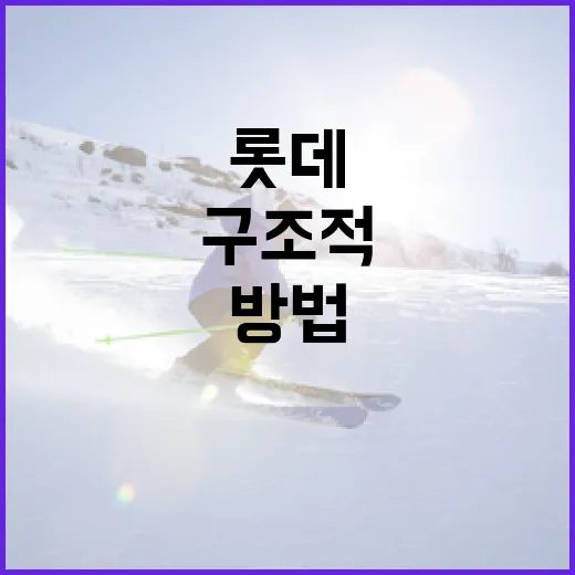 롯데 손아섭을 배제한 구조적 판단 방법 - 요약