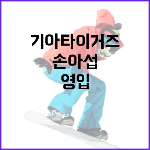 기아 타이거즈가 손아섭을 영입하려면 이렇게 - 요약